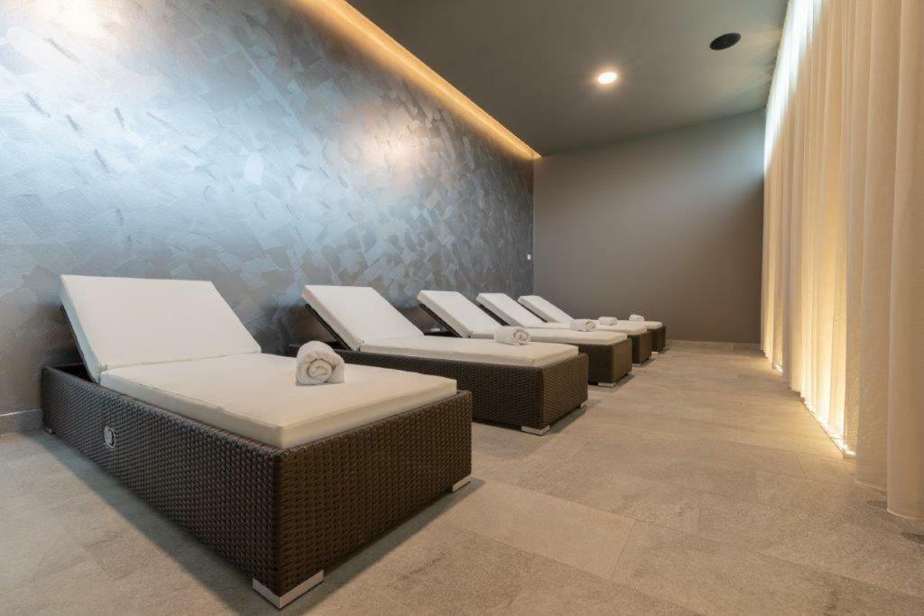Aparthotel Waterkant Suites 2-33 mit Pool, Sauna und Meerblick Börgerende-Rethwisch Exterior foto